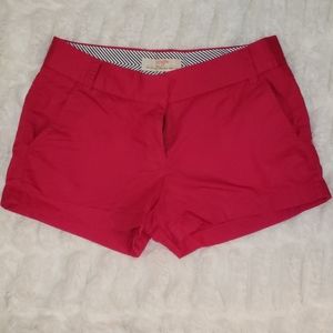 J. Crew chino shorts size 0